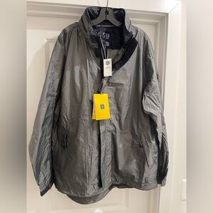 GAP Jacket NWT Windbreaker Vintage The Inline Breaker Streetwear Size L Gorpcore